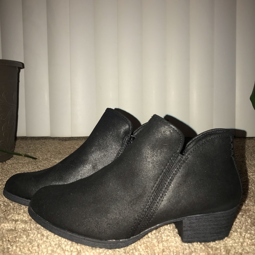 Black booties